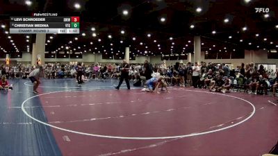 157 lbs Champ. Round 2 - Levi Schroeder, South Bossier Elite Wrestling vs Christian Medina, Venice Takedown Club