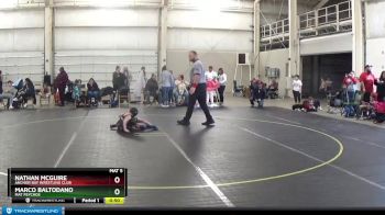 46 lbs Round 5 - Nathan McGuire, Anchor Bay Wrestling Club vs Marco Baltodano, Mat Psychos