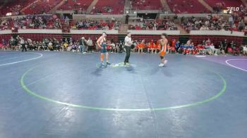 285 lbs Round 3 - 2nd Wrestleback And Semi-finals(16 Team) - Josiah Darnes, Amarillo Caprock vs Rocco Morgello, Frisco Wakeland