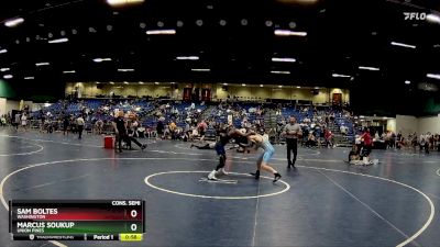 106 lbs Cons. Semi - Marcus Soukup, Union Pines vs Sam Boltes, Washington