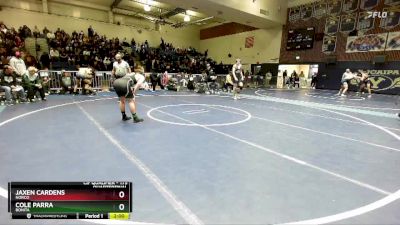 175 lbs Quarterfinal - Cole Parra, Bonita vs Jaxen Cardens, Norco