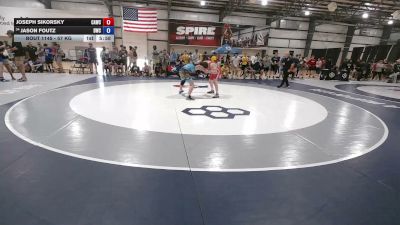 57 kg Cons. Sub-rd Of 32 - Joseph Sikorsky, Cardinal WC vs Jason Foutz, Dragon Wrestling Club