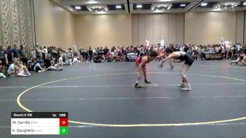 132 lbs Round Of 128 - Mason Carrillo, Vandals Regime vs Kamrin Daugherty, Yucaipa Thunder WC