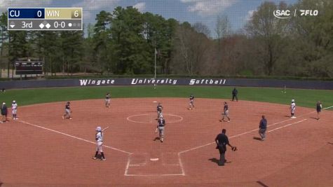 Replay: Coker vs Wingate - DH | Mar 26 @ 1 PM