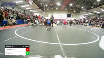 49 lbs Round Of 32 - Jack Sadler, Barnsdall Youth Wrestling vs King Hall, Glenpool Warriors