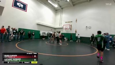 190B Round 5 - Hugo Cuevos, Rock Springs vs Luciano Vazquez, Worland High School