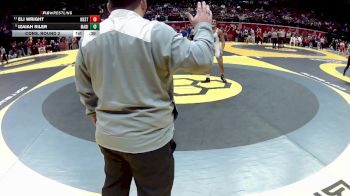 D2-175 lbs Cons. Round 2 - Eli Wright, Westfall vs Izaiah Siler, Madison
