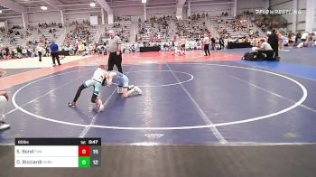 80 lbs Rr Rnd 2 - Sawyer Bond, Felix Wrestling Academy vs Dante Ricciardi, Iron Horse Blue