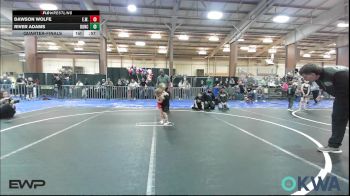 35 lbs Rr Rnd 2 - Dawson Wolfe, Elgin Wrestling vs River Adams, Duncan Demon Wrestling