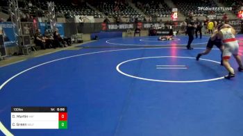 130 lbs Consolation - Duke Martin, Mat Assassins WC vs Carter Green, South Central Punishers