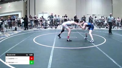 113 lbs Round Of 64 - Jordan Lozano, Eastvale Elite vs RIley Butzen, East Valley WC