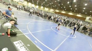 65 lbs Round Of 32 - Taetem Kunze, Salem Elite Mat Club vs Wyatt Hooten, Core Wrestling