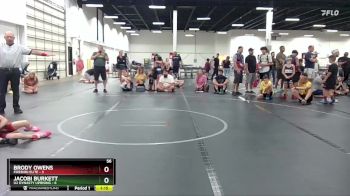 56 lbs Round 3 (4 Team) - Jacobi Burkett, U2 Dynasty Uprising vs Brody Owens, Firebird Elite