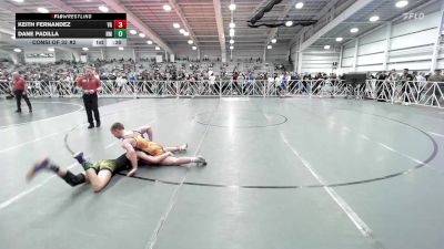 106 lbs Consi Of 32 #2 - Keith Fernandez, VA vs Dane Padilla, NM