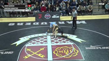 120 lbs John Barron, St. Peter`s Preparatory School vs Santino DiMatteo, Christian Brothers Academy