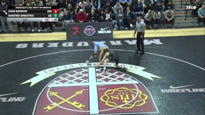 120 lbs John Barron, St. Peter`s Preparatory School vs Santino DiMatteo, Christian Brothers Academy