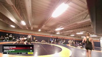 135 lbs Round 2 (4 Team) - Kaden Dyches, Champions vs Zack Kohler, Wasatch