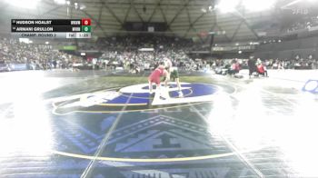 Boys 3A 132 lbs Champ. Round 2 - Hudson Hoalst, White River vs Armani Grullon, Mount Vernon