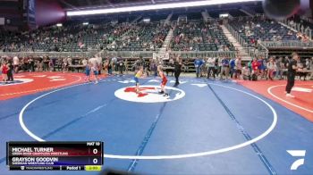 56 lbs Semifinal - Michael Turner, Green River Grapplers Wrestling vs Grayson Goodvin, Sheridan Wrestling Club