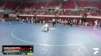 132 lbs 3rd Wb (16 Team) - Jackson Hambrick, Amarillo Tascosa vs Caden Stubblefield, Lucas Lovejoy