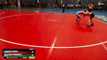 105 lbs Semis & 1st Wrestleback (8 Team) - Jackson Odden, Staples vs Benjamin Anderson, Becker