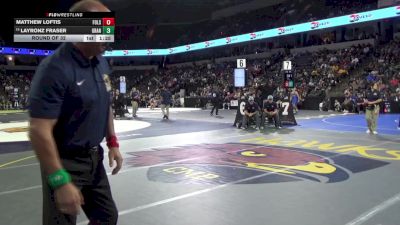 144 lbs Round Of 32 - Matthew Loftis, Folsom (SJ) vs Layronz Fraser, Granite Hills (SD)