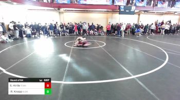 170 lbs Round Of 64 - Sean Hirtle, Tewksbury vs Rafael Knapp, Algonquin