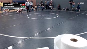 59 lbs Semifinal - John Wherry, 208 Badgers Wrestling Club vs Indiana Dorris, Kuna Klub