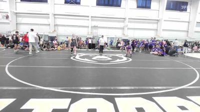 105 lbs Round Robin 3 - Khloe Capper, Backyard Barbies Purple vs Izzy Fetty, EP Rattlers-Girls