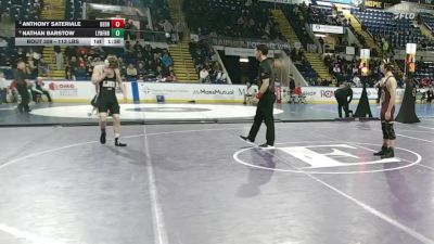 113 lbs 7th Place - Anthony Sateriale, Dedham vs Nathan Barstow, Lynnfield/N.Reading