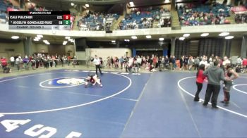 145 lbs Champ. Round 3 - Jocelyn Gonzalez-Ruiz, St. Laurence vs Cali Fulcher, Heyworth