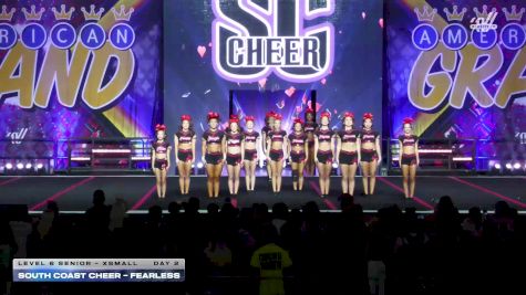 South Coast Cheer - Fearless [2025 L6 Senior - XSmall Day 2] 2025 The American Grand Grand Nationals