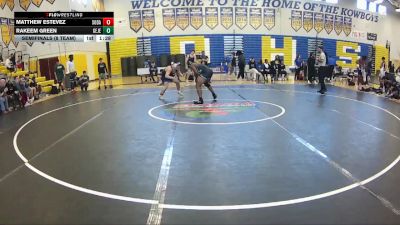 165 lbs Semifinals (8 Team) - Rakeem Green, George Jenkins vs Matthew Estevez, South Dade