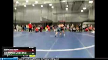 250 lbs Round 1 (6 Team) - Christopher Vande Brake, Iowa Blue vs Cooper Perrien, Nebraska Silver