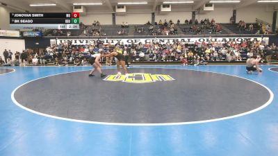 285 lbs Cons. Semi - BK Seago, Ouachita Baptist vs Jonovan Smith, Maryville