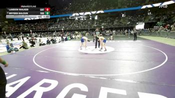 Champ. Round 1 - Landon Walker, Canton vs Brysen Baloun, Parker