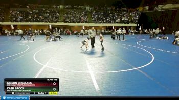 77 lbs Champ. Round 2 - Gibson Engelkes, Ironhawk Wrestling Academy vs Cash Brock, Moen Wrestling Academy