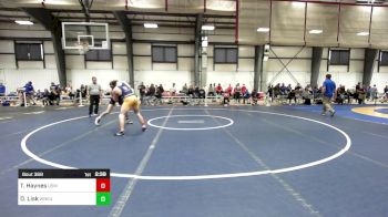 174 lbs Consi Of 8 #2 - David Lisk, Western New England vs Tyler Haynes, Southern Maine