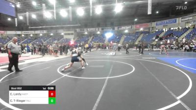 144 lbs Consi Of 8 #1 - Carson Lardy, Matpac WC vs Cason Tool-Rieger, Palisade HS