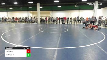 132 lbs Consi Of 16 #2 - Paul Kelly, CA vs Gunnar Myers, PA