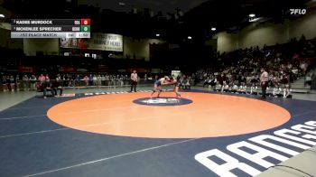 1st Place Match - Mckenlee Sprecher, Duchesne vs KaDee Murdock, Beaver