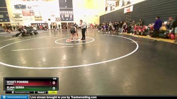 126 lbs Cons. Round 1 - Wyatt Powers, Cheney vs Elian Serra, Connell