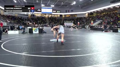 160 lbs Champ. Round 2 - Skylah Chakouian, Elmira College vs Kaylynn Albrecht, McKendree University