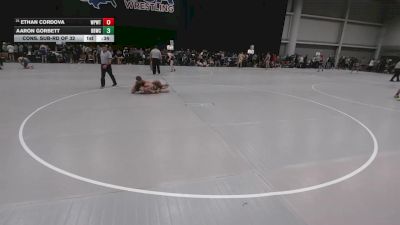 138 lbs Cons. Sub-rd Of 32 - Aaron Gorbett, Basement Brawlers Wrestling Club vs Ethan Cordova, Wolf Pack Wrestling TX