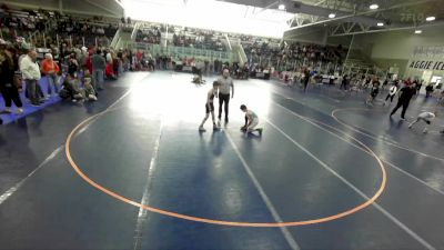 82 lbs Champ. Round 1 - Pfischer Carnline, TW Wrestling vs Tanner Roberts, Ridgeline