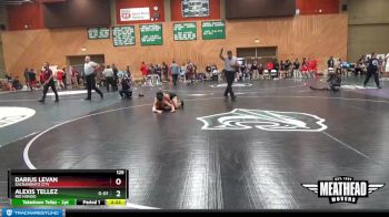 125 lbs Semifinal - Alexis Tellez, Rio Hondo vs Darius Levan, Sacramento City