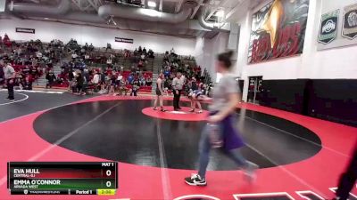 140 lbs Semifinal - Emma O`Connor, Arvada West vs Eva Hull, Central-GJ