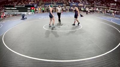 D 1 126 lbs Cons. Round 1 - Kelly Simon, C.E. Byrd vs Roman Foster, Southside