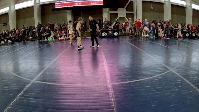 88 lbs Cons. Round 3 - Tyler Marx, Idaho vs Pierce Maki, Wyoming