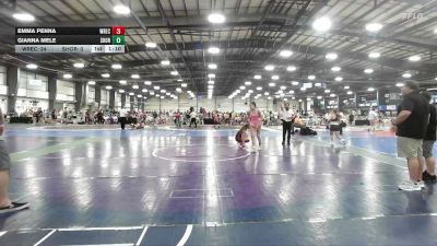 126 lbs Rr Rnd 3 - Emma Penna, Wrecking Crew Dream Crushers Magenta - HSG vs Gianna Mele, Shore Thing Sand - HSG